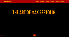 Desktop Screenshot of maxbertolini.com