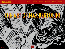 Tablet Screenshot of maxbertolini.com